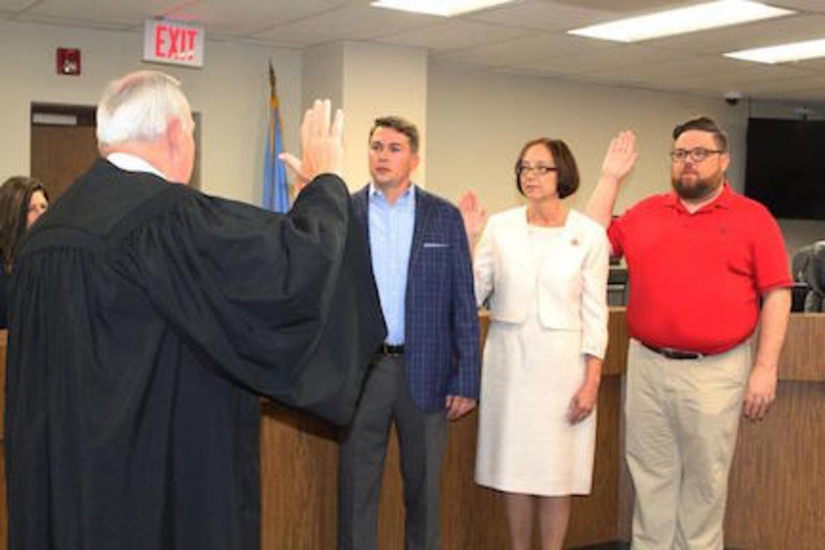 Swearing in